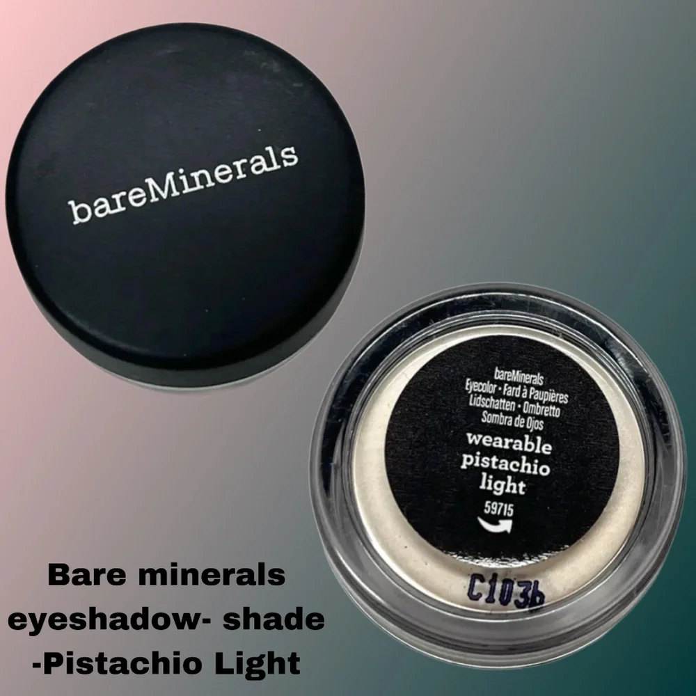 ❇️🧚‍WEARABLE PISTACHIO LIGHT BareMinerals DISCONT MINI Eyecolor NWT/SEALED